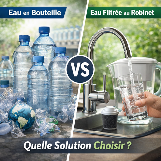 Eau en bouteille ou eau filtrée : quelle solution choisir ?
